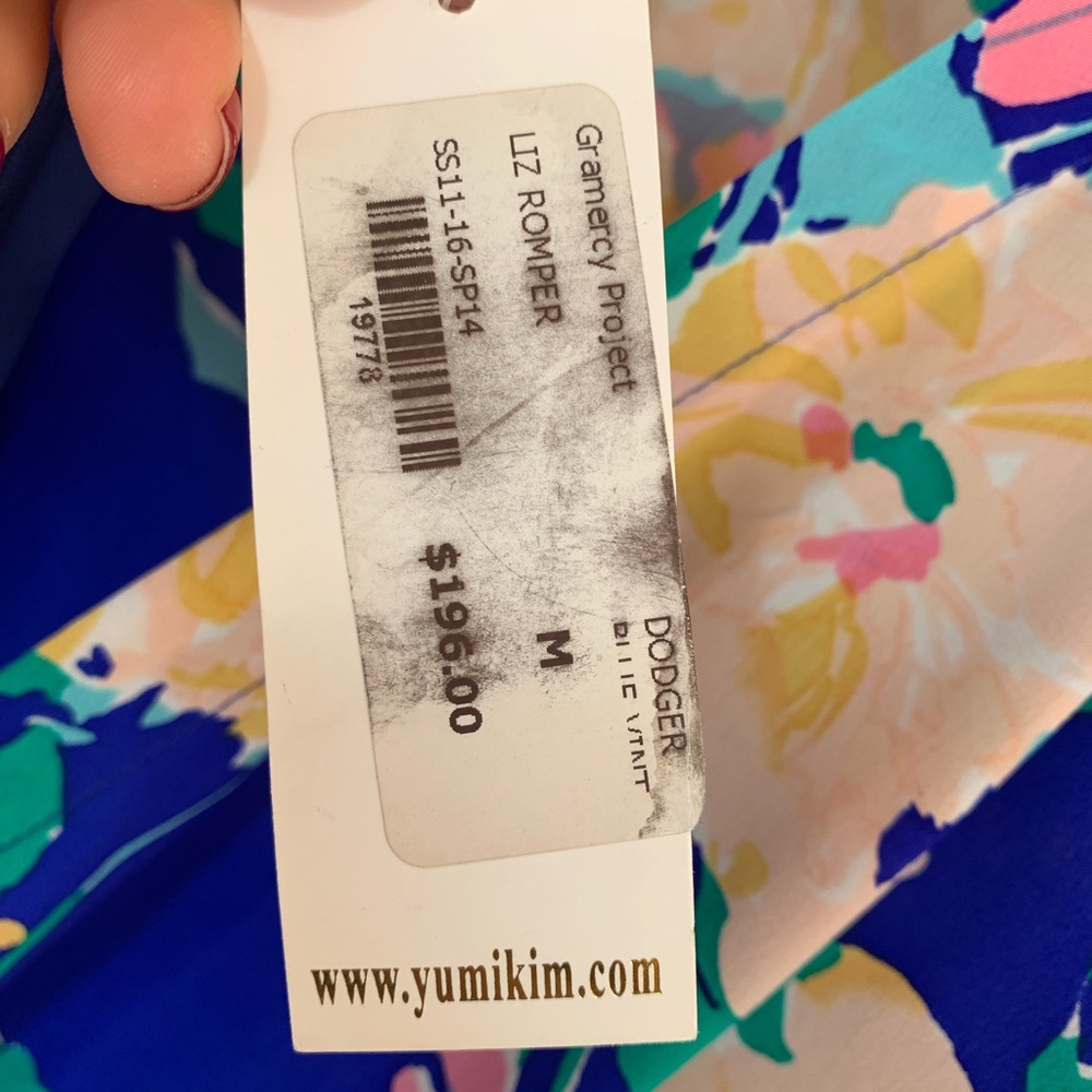 NWT: Yumi Kim Romper 100% silk - Picture 6 of 6